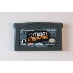 Tony Hawk's Underground - Nintendo GBA Game Boy Advance - Cart Only Tested